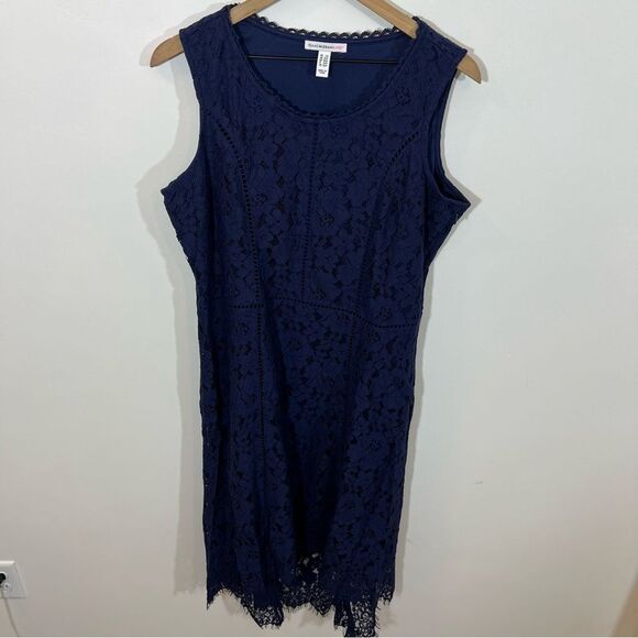 NWOT Isaac Mizrahi Live! Petite Hi-Low Lace Maxi Dress | Size LP - Picture 9 of 15